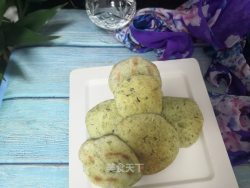 主食——菠菜饼