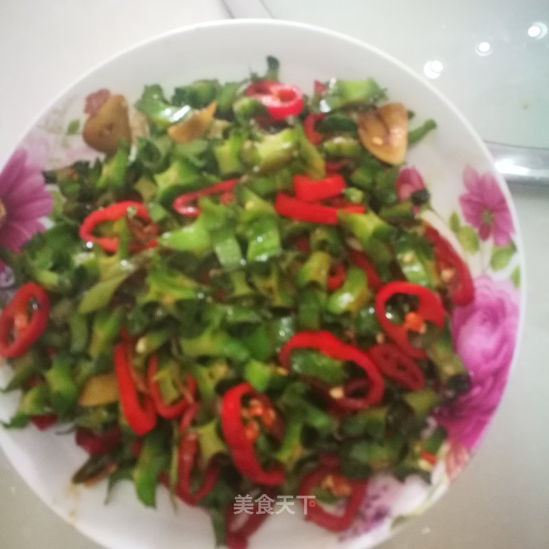 素炒四棱豆