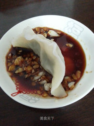 黄须菜肉馅饺子