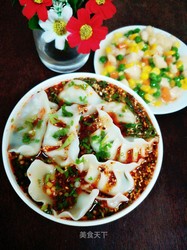 酸辣汤水饺
