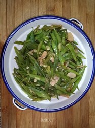 猪油炒豆角