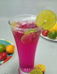 雪碧水果冻饮料