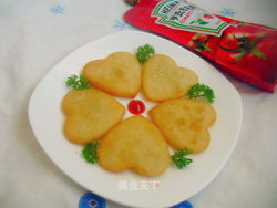 【亨氏茄汁主义】心形土豆饼
