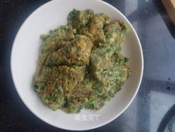茵陈蒜苗炒鸡蛋”春季野菜”