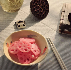 胭脂红藕