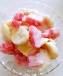 #夏日懒人餐#酸奶水果沙拉