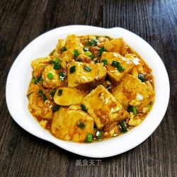 虾米焖豆腐