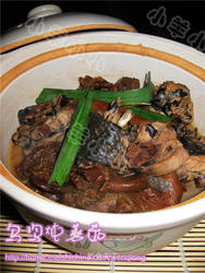 乌鸡炖炖蘑菇