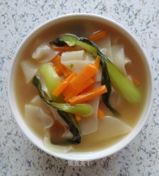 清淡蔬菜片汤