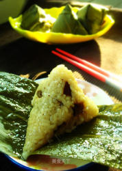 【端午·粽子】三角粽包法--和田枣粽