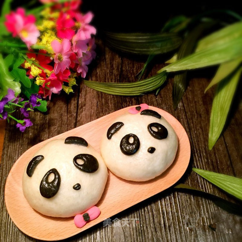 熊猫豆沙包