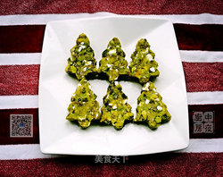 金银翡翠蚕豆酥