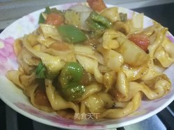 番茄炒刀削