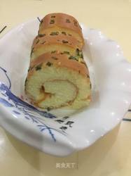 香葱肉松蛋糕卷