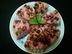 枣香紫薯发糕
