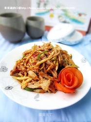 茭白肉丝