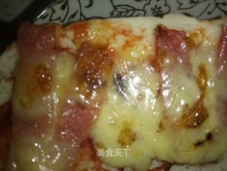 培根焗馒头片