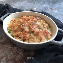 鸡肉芝士焗饭
