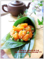 【端午.粽子篇】粽子的另类吃法(1)—锅包虾球粽子