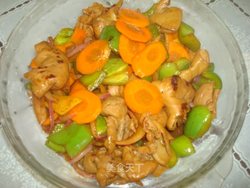 醋溜肥肠