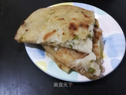 巧做葱花烙饼