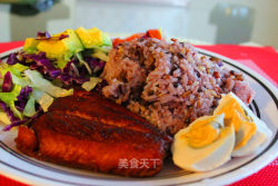 营养晚餐——牛油果沙拉&香煎三文鱼