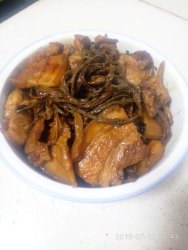 红烧家常干菜肉