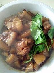 土豆烧肉