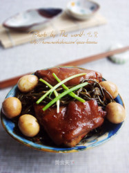 美味的绿色食品——猪蹄烧干菜