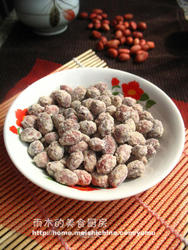 上学时春游必备--【挂霜花生】