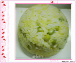 营养小米豌豆饭