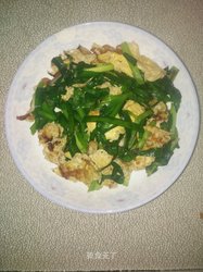 “快手素菜”韭菜炒鸡蛋