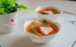 三文鱼番茄汤