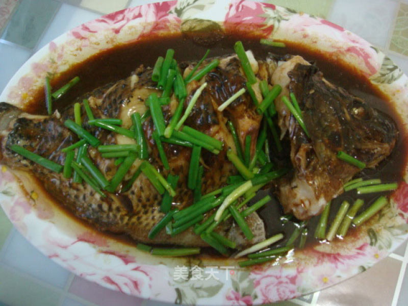 蒸罗非鱼