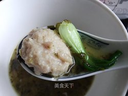 酸菜肉丸汤