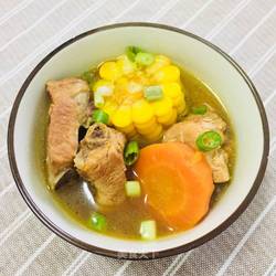 玉米胡萝卜排骨汤