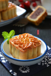 广式红豆沙月饼