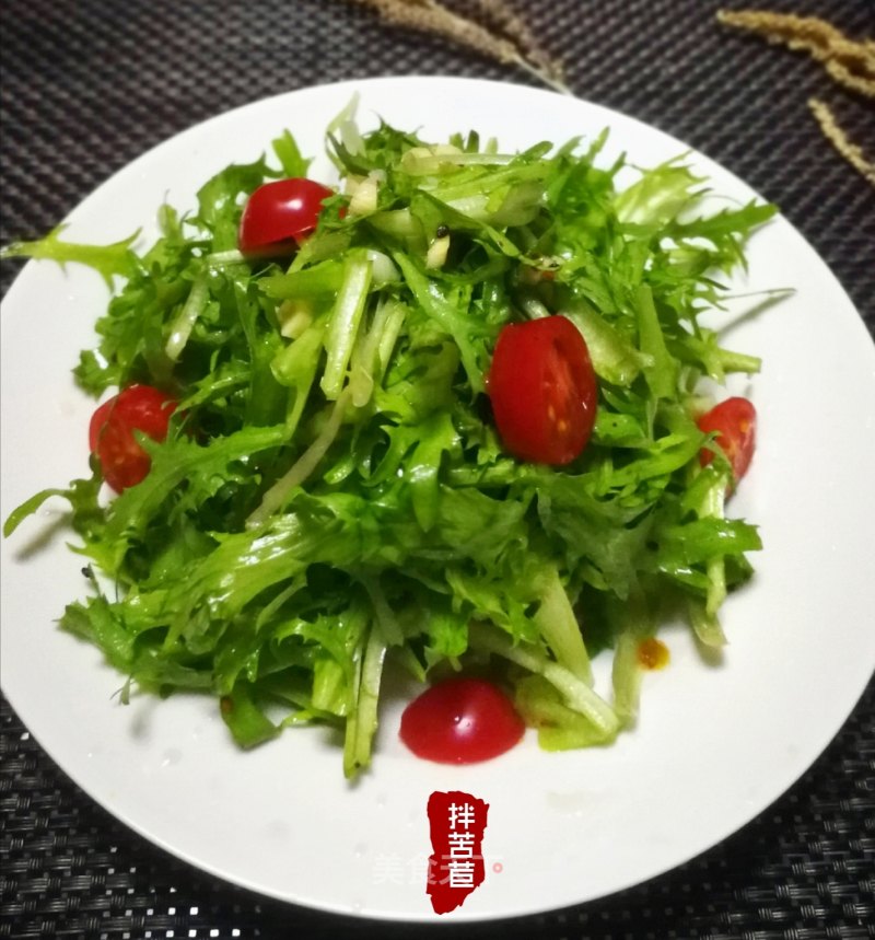 #春季野菜#拌苦苣