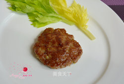 煎牛肉饼