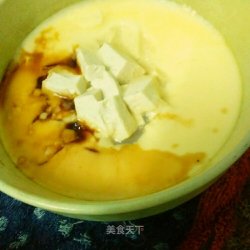 豆腐蒸滑蛋