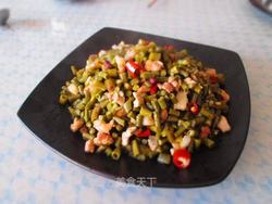 肉末酸豆角