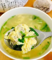 皮皮虾蛋花汤