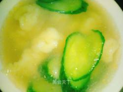 黄瓜鱼丸汤
