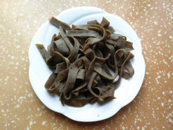 黑豆浆粉皮