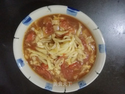西红柿鸡蛋面
