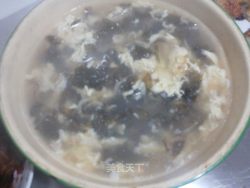 虾米紫菜蛋汤