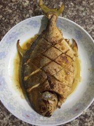 香煎小金鲳鱼