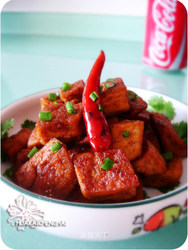 可乐豆腐