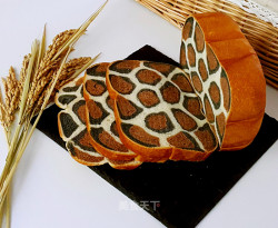 #新良首届烘焙大赛#豹纹面包