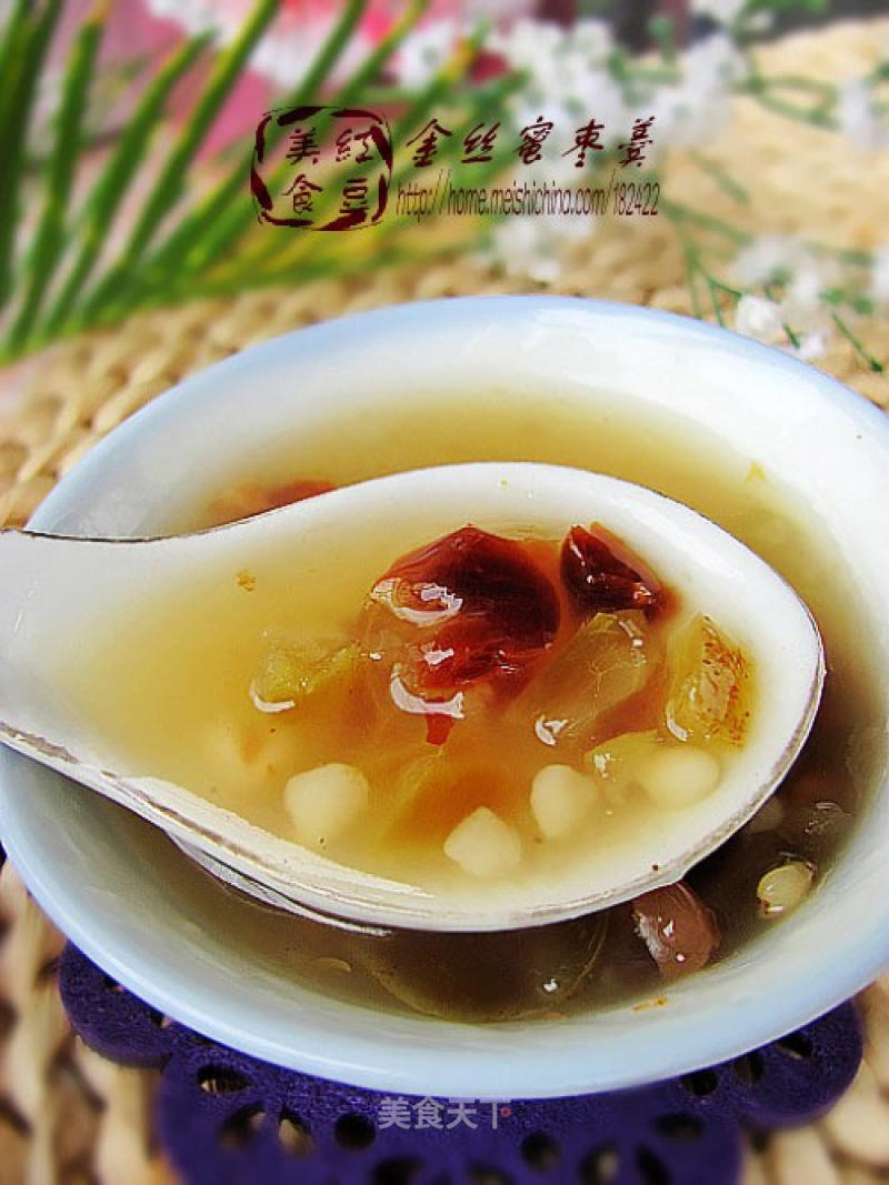 【浙菜】---金丝蜜枣羹